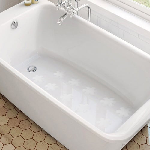 20Pcs Anti Skid Bath Tub Stickers Pads Non Slip Shower Flooring Tape Mat Safety 