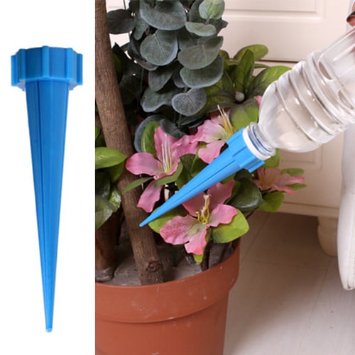 1/4Pcs Automatic Garden Cone Watering Spike Plant Water Drip Irrigation Bottle 