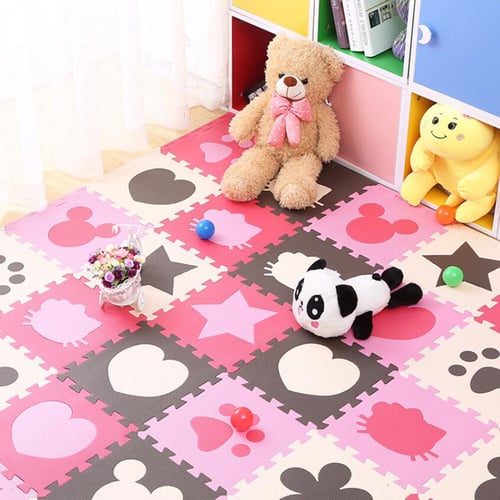 Children's Soft Developing Crawling Rugs Play Puzzle Number/letter Eva Foam Mat 