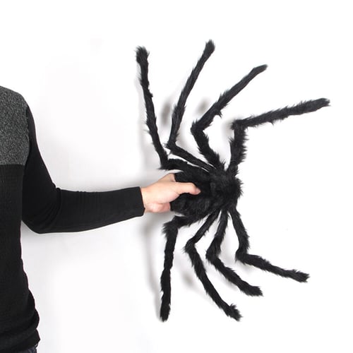 2019 Halloween Spider Decor Haunted House Prop Indoor Outdoor Black Giant Scary 