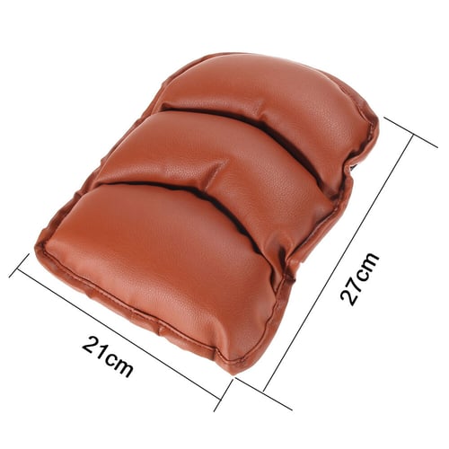 AUTO ACCESSORIES CAR Center Armrest Console Box Leather Soft Cushion Pad Cover 