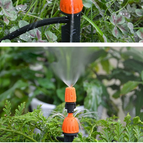 Garden Mist Watering Hose Sprinkler Set Automatic Atomization Irrigation System 
