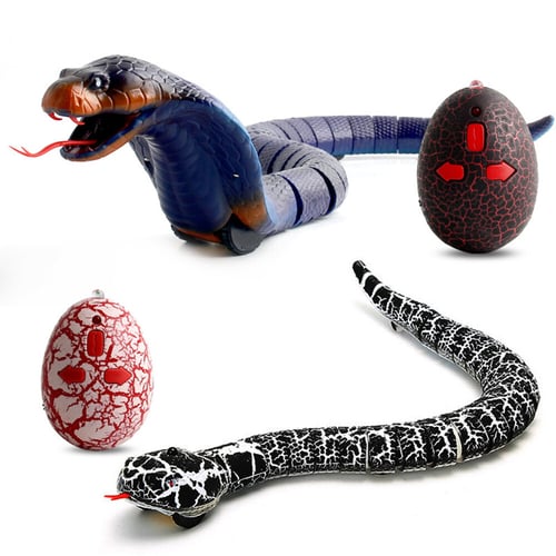 Remote Control Snake Rattlesnake Fun Joke Mischief Toy Terrifying Tricky Gifts 