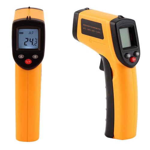 New GM320 Laser LCD Digital IR Infrared Thermometer Temperature Meter Gun Point 