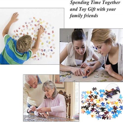 Educational Intellectual Family 4000-piece Jigsaw Puzzle Garden time Game for Adults Children and Teenagers