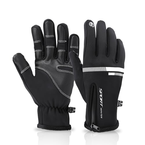 Windproof Men Winter Warm Gloves Motorcycle Ski Snowboard Sports Gloves Mitten 