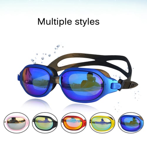 Water Glasses Professional Swimming Goggles Adults Waterproof Swim Uv