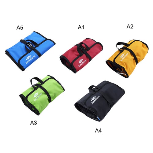 Outdoor Rock Climbing Caving Quickdraw Sling Carabiner Gear Collection Bag