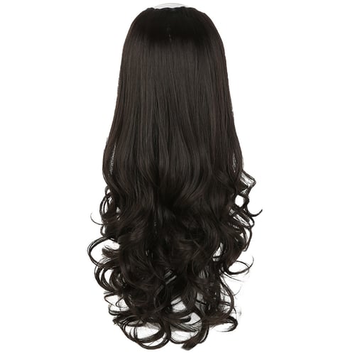 Luckychild Women Curly Hair Wave Long Hair U Shaped Half Head Long Straight Piece Invisible Buy Luckychild Women Curly Hair Wave Long Hair U Shaped Half Head Long Straight Piece Invisible Prices Reviews Zoodmall