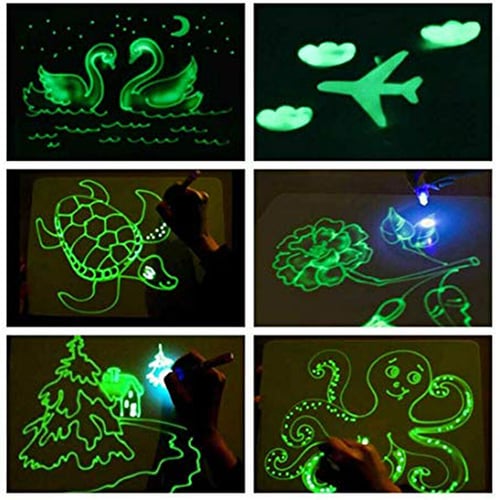 Draw With Light Fun And Developing Toy Drawing Board Magic Draw Educational 2019 