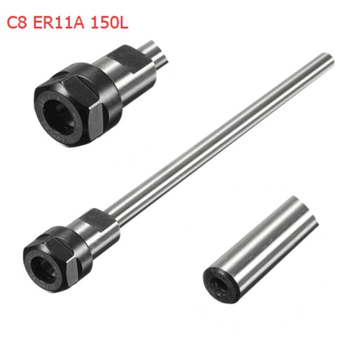 C8 ER8A 100L Straight Shank Collet Chuck for CNC Milling 