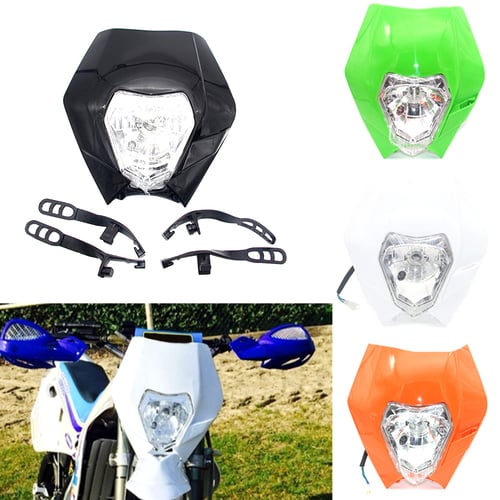 Motorcycle Headlight Headlamp Fairing Head Light Dual Sport for KTM 