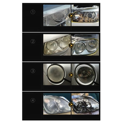 Auto Car Headlight Repair Heating Atomized Cup Light Cover Refurbish Tool 12V