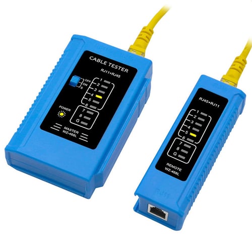 Details about   LAN Tester Cable Tester Multifunctional Telephone Cable For RJ45 Ethernet Cables 