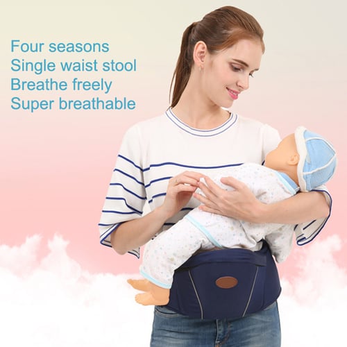 Baby Carrier Hipseat Walkers Sling Backpack Belt Waist Holder Infant Bench Stool 