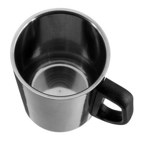 Double Walled Stainless Steel Travel Mug Lid Thermal Insulated Coffee Water Cup 