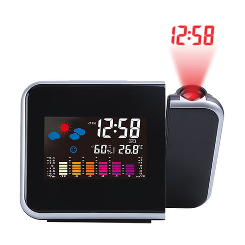 Calendar Time LED Digital Alarm clock Thermometer/Hygrometer Display Timer 