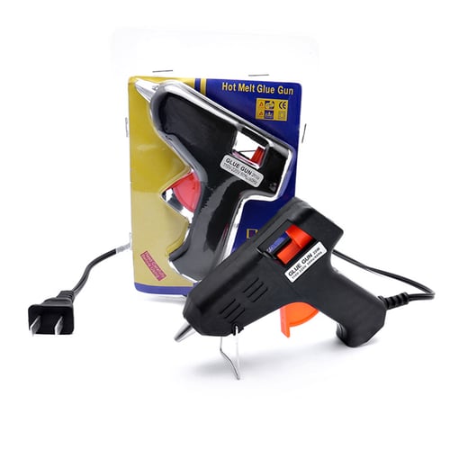 60W Electric Hot Melt Glue Gun Sticks Trigger Art Craft Repair Tool US Plug 