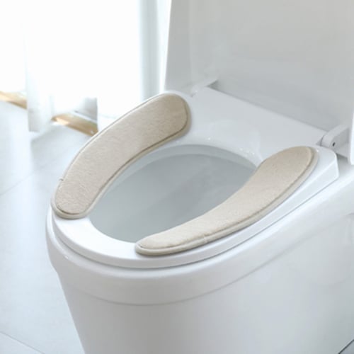 Luckychild Toilet Seat Coverwarmer Memory Cushion Foam Washable Pad Warmer - Memory Foam Toilet Seat Cushion Luckychild Toilet Seat Coverwarmer Memory Cushion Foam Washable Pad Warmer - Memory Foam Toilet Seat Cushion