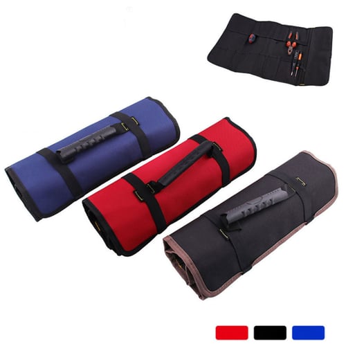 Motorcycle Tools Bag Multifunction Oxford Pocket Toolkit Rolled Bag Portable 