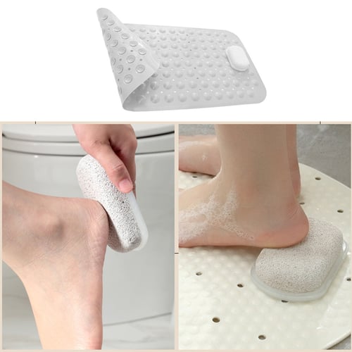 Strong Anti Non Slip Bathroom Rubber Massage PVC Suction Cups Shower Bath Mat 