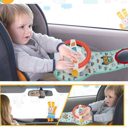 Infant Car Wheel Toy Baby Seat, Baby Steering Wheel Toy For Car Seat