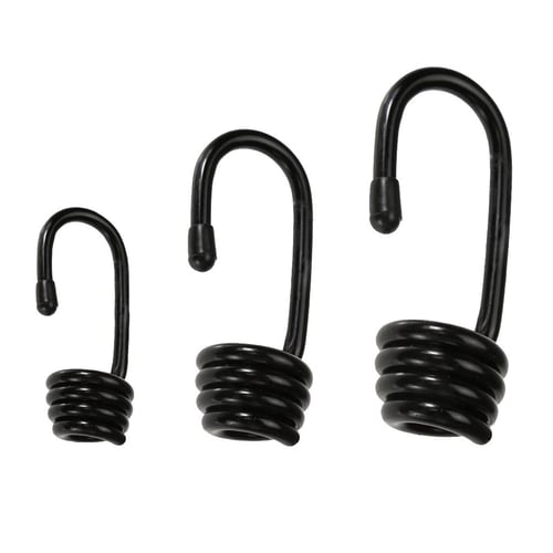 lot 5pcs Metal Spiral Wire Hooks Shock Bungee Cord Rope Elastic End For 6MM 