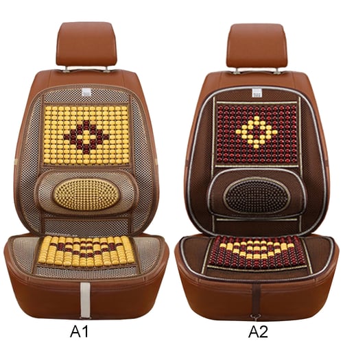 Summer Car Seat Covers Wooden Bead Massage Mat Hollow Breathable Cooling Cushion S Reviews Zoodmall - Cooling Car Seat Cover Reviews