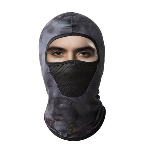 Man Ladies Face Warmer Mask Neck Tube Scarves Biker Ski Snood Balaclava Bandana 