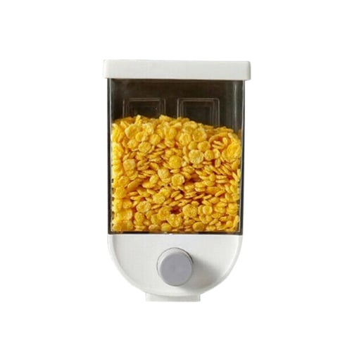 Grain Storage Box Wall-mounted Tank Home Food Cereal Bean Container Dispenser Grain Storage Box Wall-mounted Tank Home Food Cereal Bean Container Dispenser