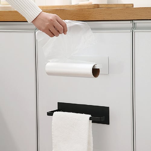 Wall Mount Free Punch Carbon Steel, Hanging Paper Towels In Bathroom