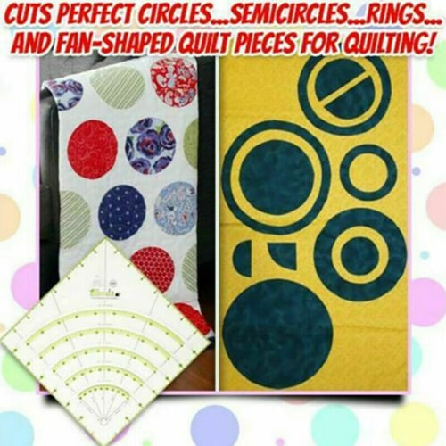 Clear Quilting Embroidery Template Patchwork Sewing for Tailor DIY Tools 