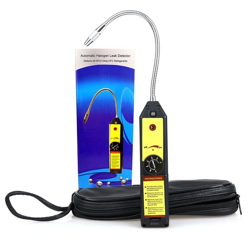 Electronic Halogen Gas Leak Detector R134a R410a R22a Refrigerant Air Condition 
