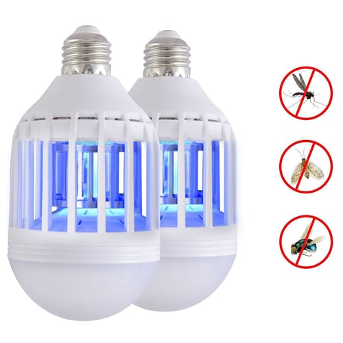 Mosquito Repellent Indoors Zapper Killer with Replacement Bulb Electric Bug Lamp 