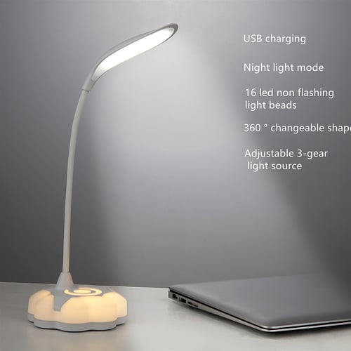 Rechargeable 16 LED Book Light Folding Book Light Night Reading Desk Lamp 