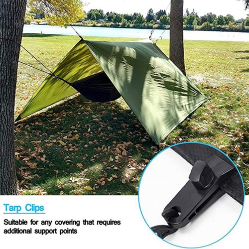 10x Reusable Tent Tarp Tarpaulin Clip Clamp Buckle Camping Tool NEW 2020 