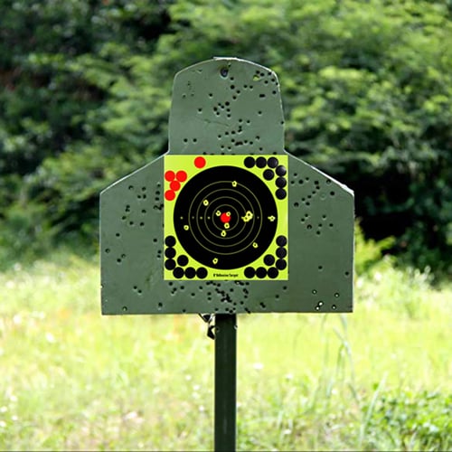 10pcs 3" Paper Target Stickers Shooting Targets for Outdoor Archery Training 