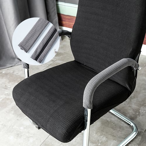 2pcs Computer Chair Armrest Sleeve Cover Elastic Protector Armchair Arm Rest UK 