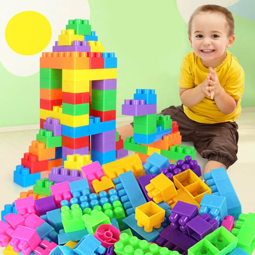 1Set DIY Educational Assemble Building Blocks Figures Model Bricks Kids Toy Gift 