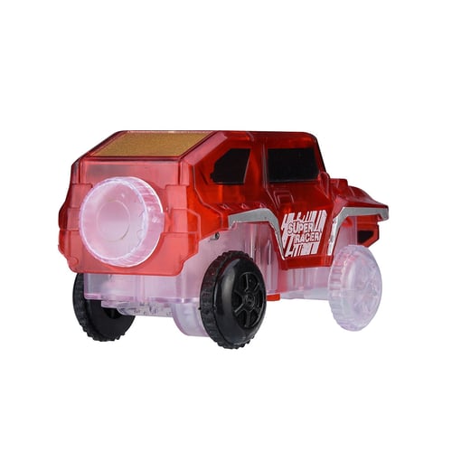 Electronics Special Car for Magic Track Toys With Flashing Lights Educational 