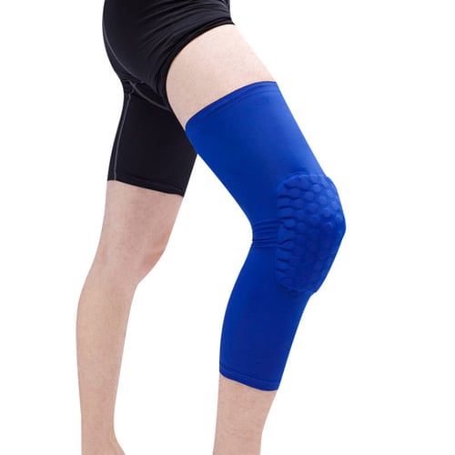 Sports Knee Pad Crashproof Antislip Basketball Leg Long Sleeve Protector Gear 