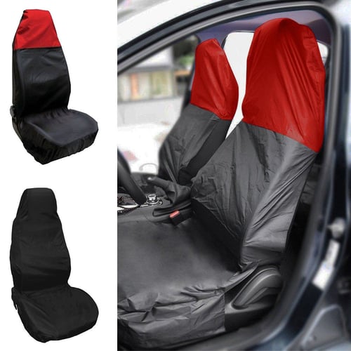 Universal Heavy Duty Nylon Car Seat Covers Waterproof Protectors Van Front S Reviews Zoodmall - Heavy Duty Seat Covers For Suv
