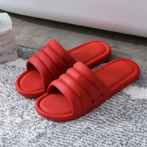 Unisex Summer Beach Slippers Pineapple Flip-Flop Flat Home Thong Sandal Shoes