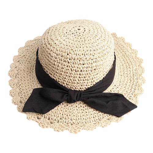 Summer Fashion Baby Kids Boy Girl Sun Straw Cap Breathable Western Cowboy Hat 