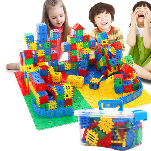 50pcs/set 3D Crystal Puzzle Dinosaur Building Blocks DIY Child Educational Toys 