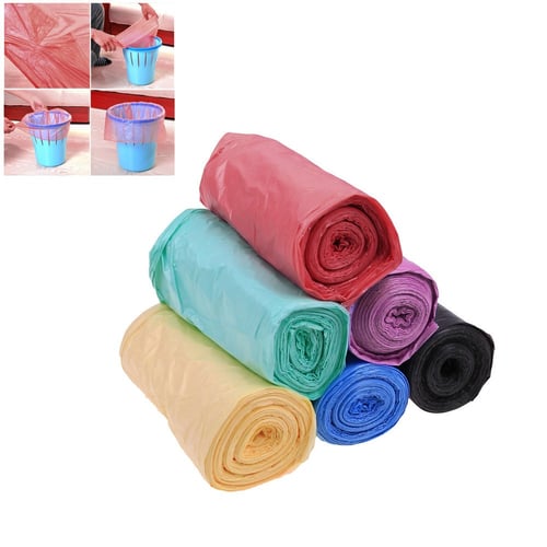 1Roll Small Garbage Bag Trash Bags Durable Disposable Plastic Home Kitchen Tool 