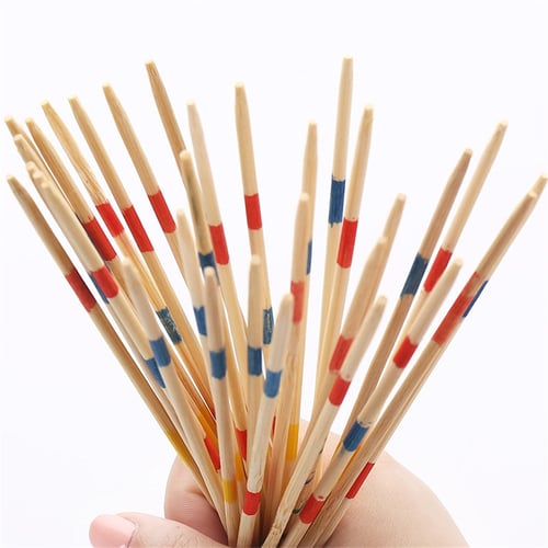 Traditional Mikado Spiel Wooden Pick Up Sticks Set Traditional Game With Box Toy