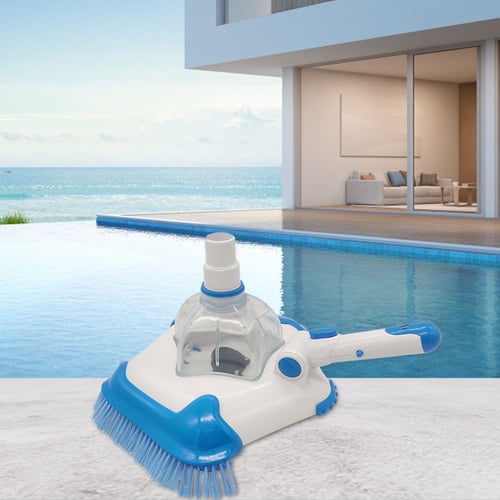18" Swimming Pool Suction Vacuum Head Brush Cleaner Above Ground Cleaning Tool 