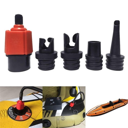 Sup Pump Adapter Inflatable Boat Air Valve Tire Paddle Board Adaptor Compressor 