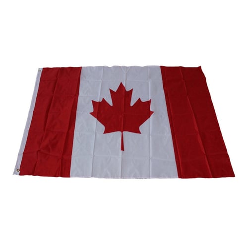 Canadian Flag 3 x 5 ft Polyester Canada Maple Leaf Banner Indoor Outdoor Grommet 